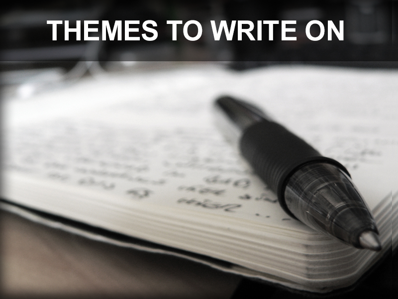 Themes to Write On